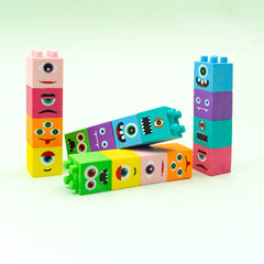 Monster Blocks Erasers