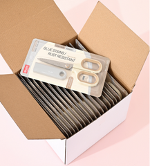 Edge carving square border (knife and scissors set)